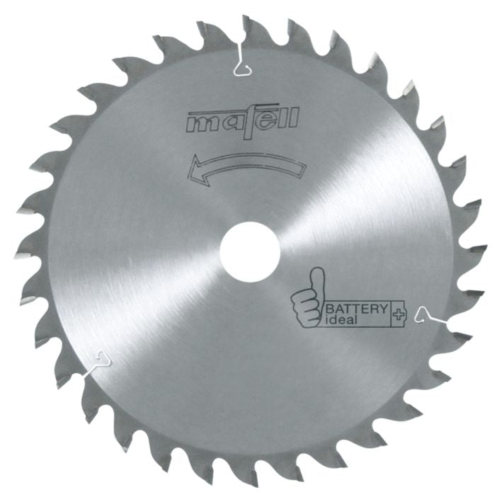 Sägeblatt-HM, 185 x 1,2/1,8 x 20 mm, Z?32, WZ, Battery ideal, für Längs- und Querschnitte in Holz