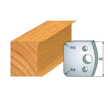 SP-Profilmesser 40 mm Nr.69 Paar