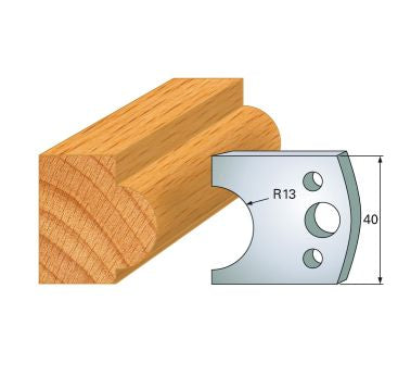 SP-Profilmesser 40mm Nr.119 Paar