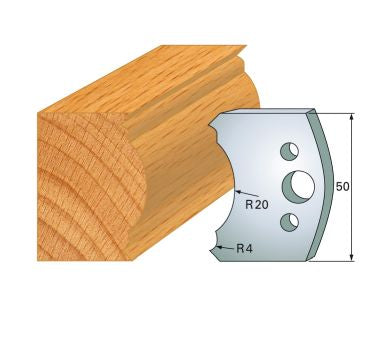 SP-Profilmesser 50 mm Nr.7 Paar