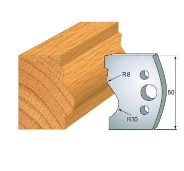 SP-Profilmesser 50 mm Nr.10 Paar