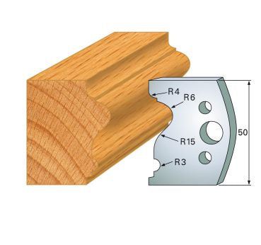 SP-Profilmesser 50 mm Nr.12 Paar