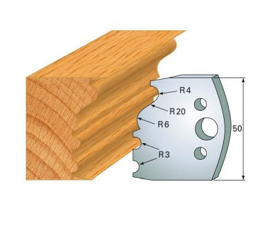SP-Profilmesser 50 mm Nr.13 Paar