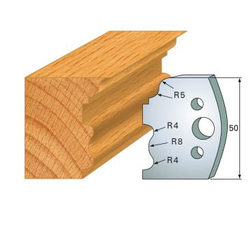 SP-Profilmesser 50 mm Nr.15 Paar