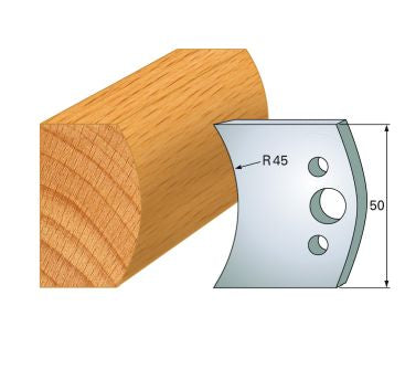 SP-Profilmesser 50 mm Nr.56 Paar