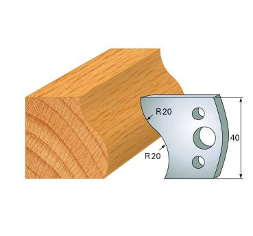 Abweiser 40 mm Nr.9 Paar