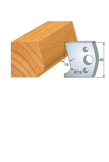 Abweiser 40 mm Nr.38 Paar