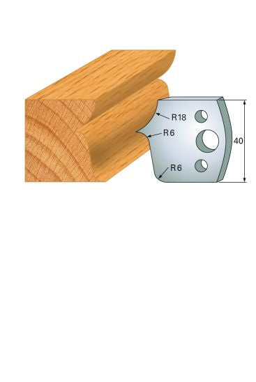 Abweiser 40 mm Nr.46 Paar