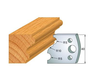 Abweiser 40 mm Nr.52 Paar