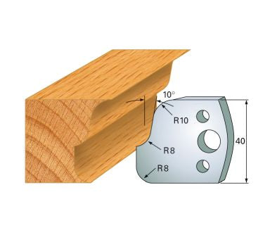 Abweiser 40 mm Nr.59 Paar