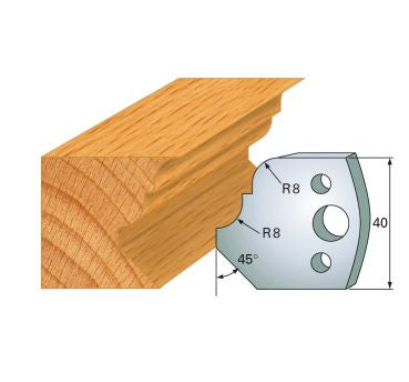 Abweiser 40 mm Nr.73 Paar