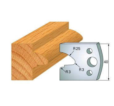 Abweiser 40 mm Nr.78 Paar