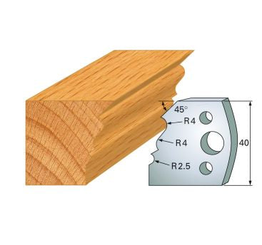 Abweiser 40 mm Nr.107 Paar