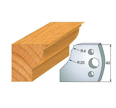 Abweiser 40 mm Nr.109 Paar