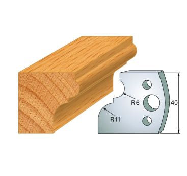 Abweiser 40 mm Nr.111 Paar