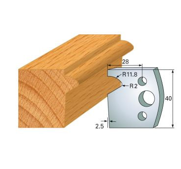 Abweiser 40 mm Nr. 135 Paar
