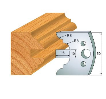 Abweiser 50 mm Nr.22 Paar