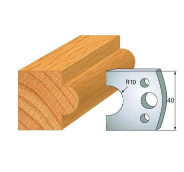 HS-Profilmesser 40 mm Nr.15 Paar