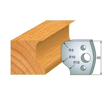 HS-Profilmesser 40 mm Nr.49 Paar