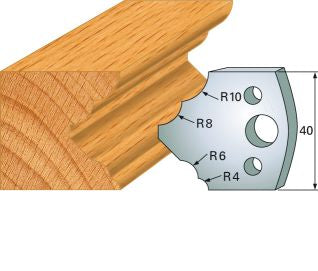 HS-Profilmesser 40 mm Nr. 125 Paar