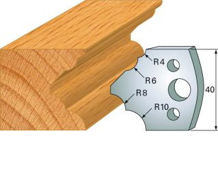 HS-Profilmesser 40 mm Nr. 126 Paar