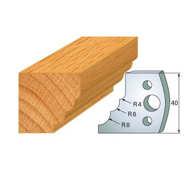 HS-Profilmesser 40 mm Nr. 132 Paar