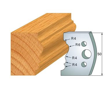 HS-Profilmesser 50 mm Nr.11 Paar