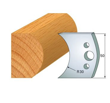 HS-Profilmesser 50 mm Nr.47 Paar