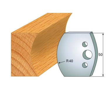 HS-Profilmesser 50 mm Nr.53 Paar