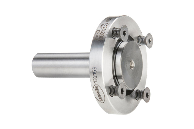 Fräsdorn CNC für P-System Nutfräser, Ø30 mm, Schaft Ø16x55 mm, L 68 mm, NL 4xM4xØ48 mm