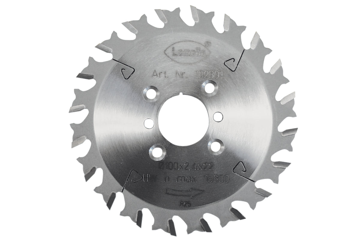 Sägeblatt für Patchmaker, Variocut, HW, Ø100x2,4xØ22 mm, Z20, NL 4