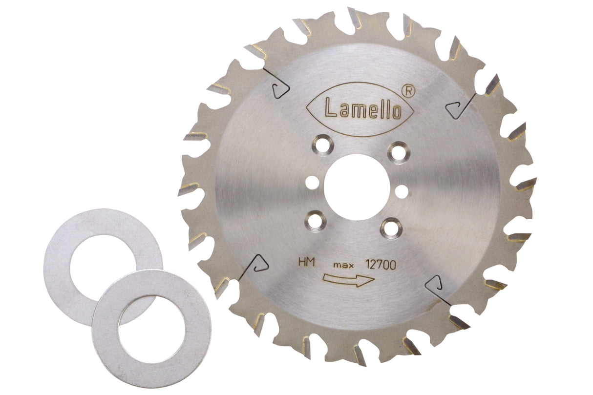 Sägeblatt  für 3S Pa, HW, Ø120x2.4xØ22 mm, Z20, NL 6, inkl. Distanzscheiben