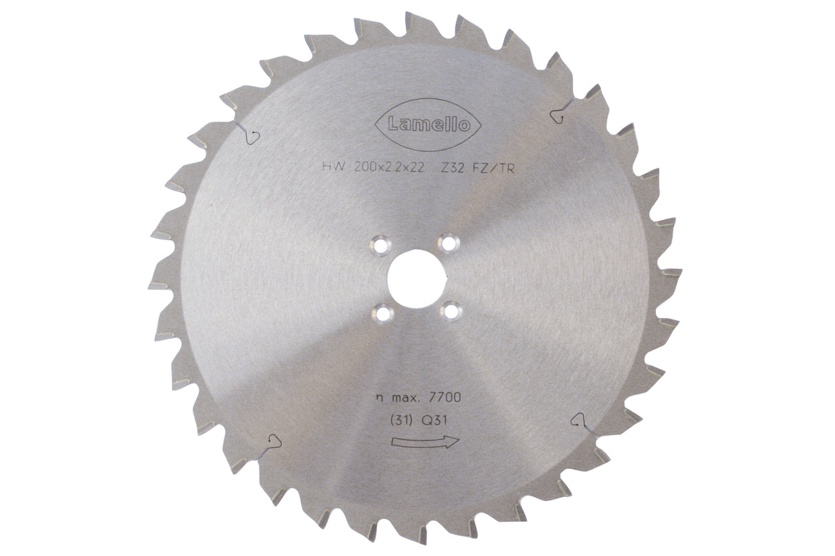 Tanga Delta Sägeblatt, HW, Ø200x2.2xØ22 mm, Z32, NL 4