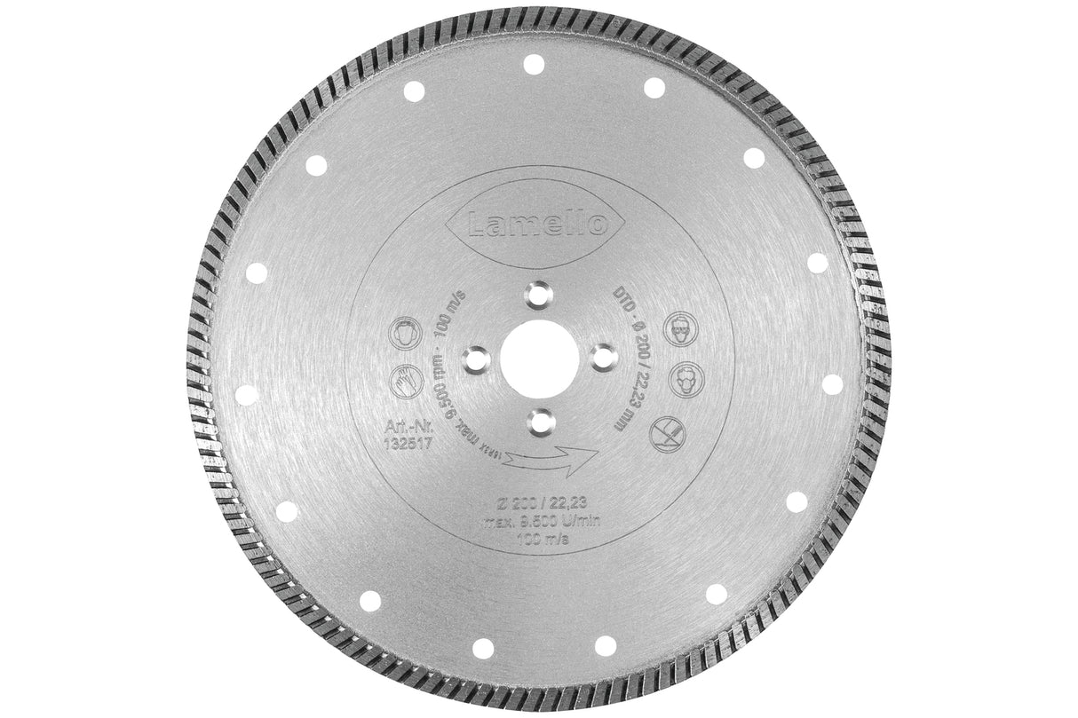 Tanga Delta Trennscheibe, DP, Ø200x2.4xØ22 mm, NL 4