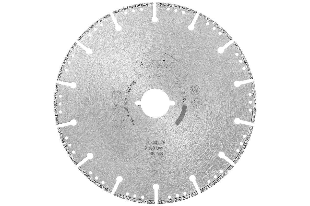 Tanga DX200 Trennscheibe, DP, Ø200x1.8xØ29 mm, mit Schnellspann-Aufnahme