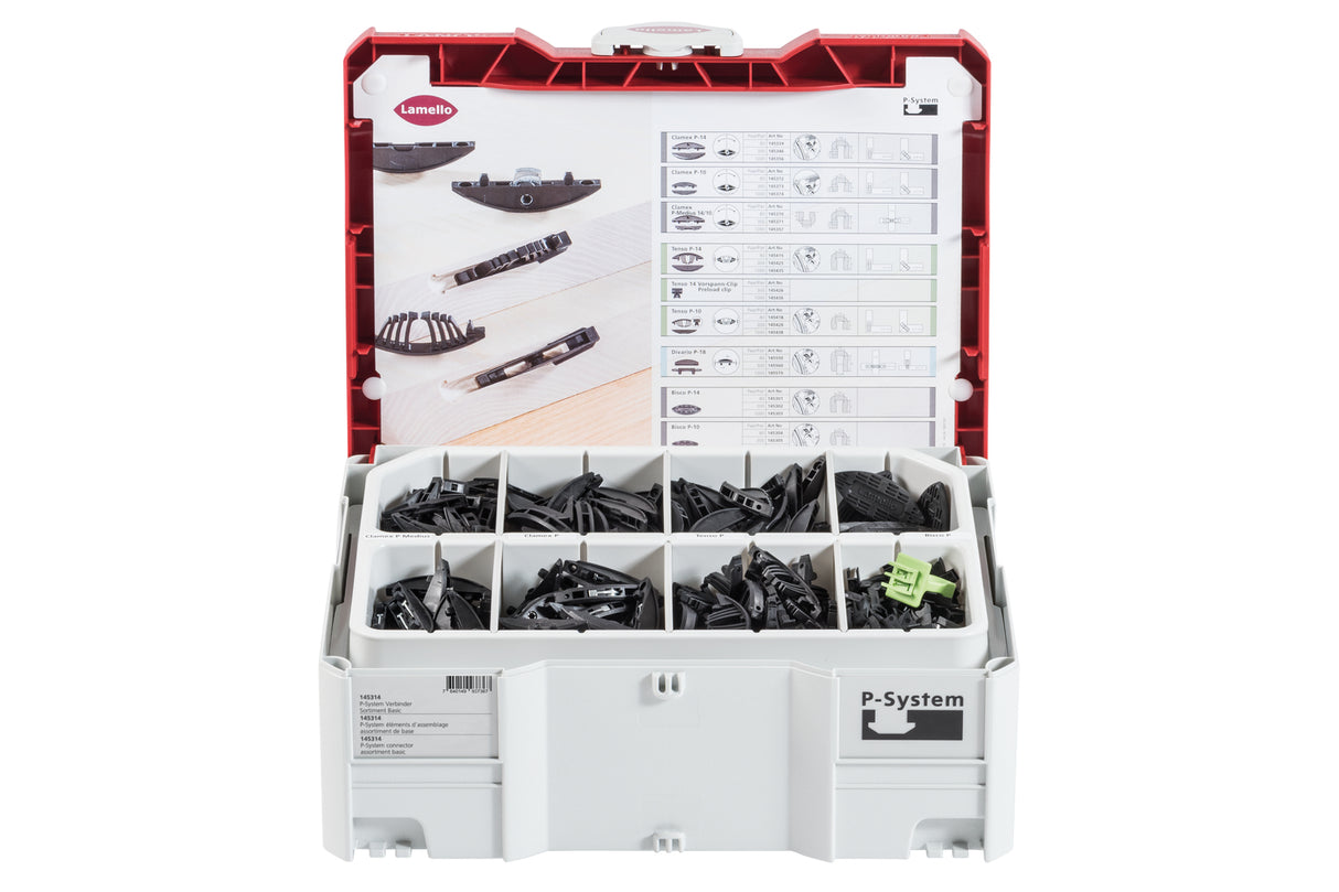 P-System Verbinder Sortiment Basic, im Systainer