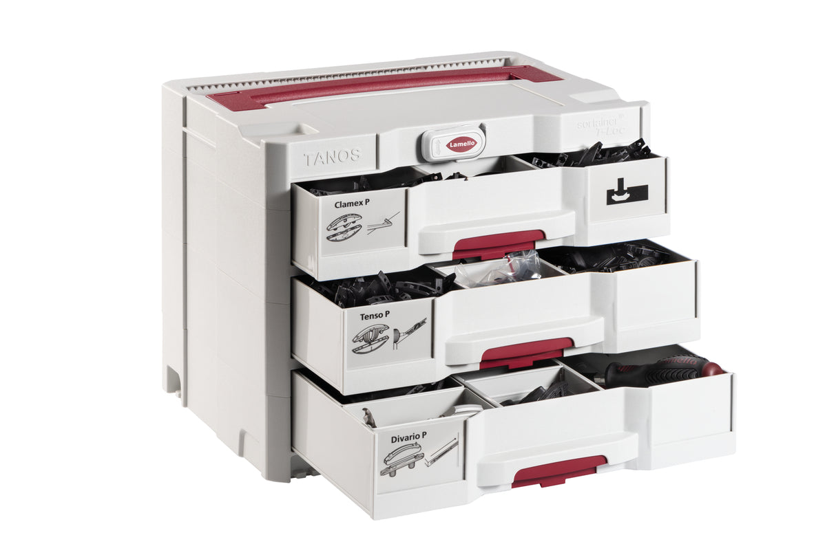 P-System Verbinder Sortiment Professional, im Sortainer