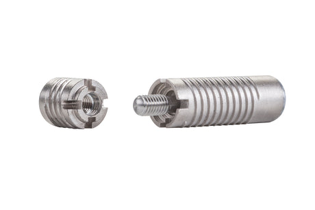 Invis Mx2 Verbinder Set, 20 Paar inkl. Eindrehmutter 14 mm