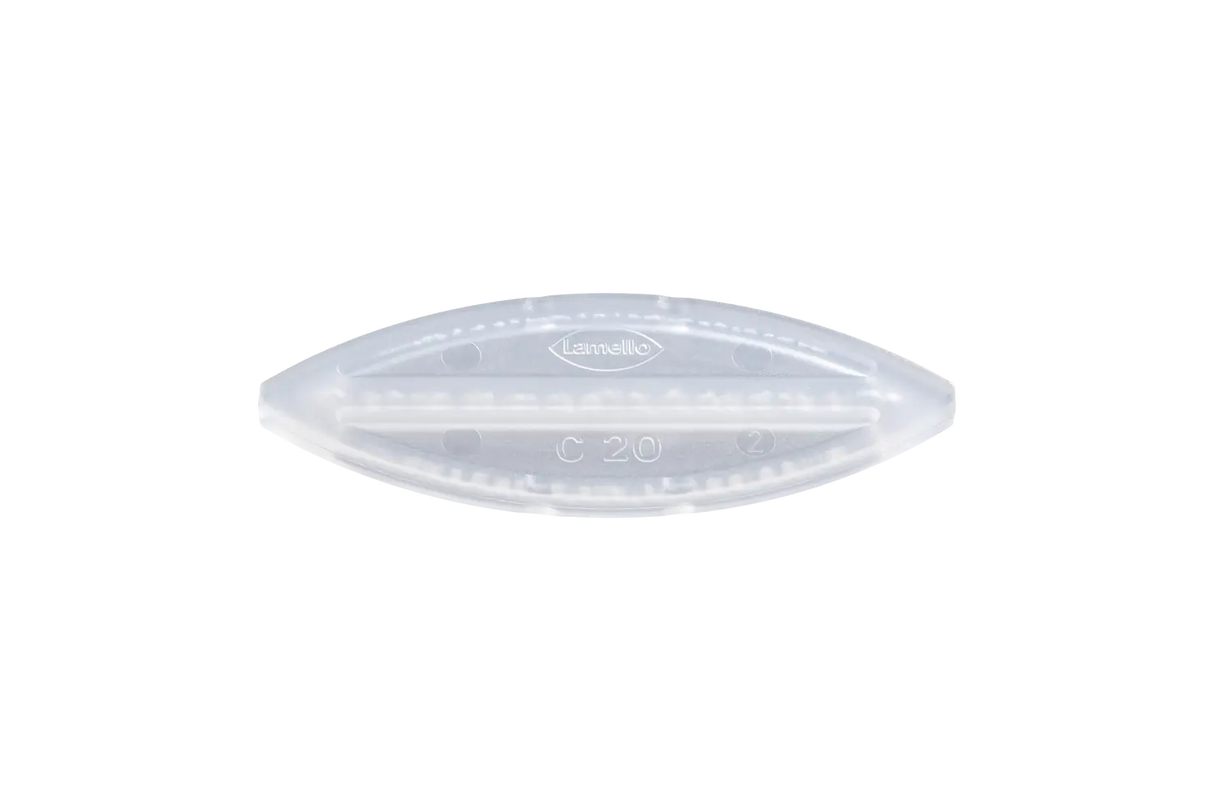 C20 transparente Lamelle