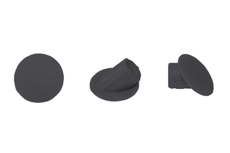 Clamex Abdeckkappe 45°, 100 Stück RAL 9011 graphitschwarz