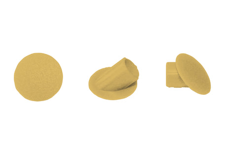 Clamex Abdeckkappe 45°, 100 Stück RAL 1014 elfenbein, Kiefer