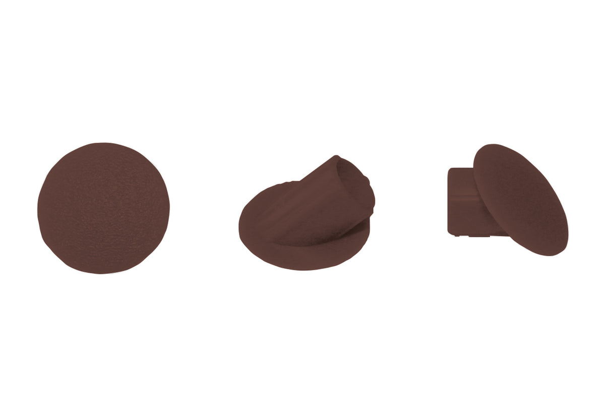 Clamex Abdeckkappe 45°, 100 Stück, RAL 8017 schokoladenbraun