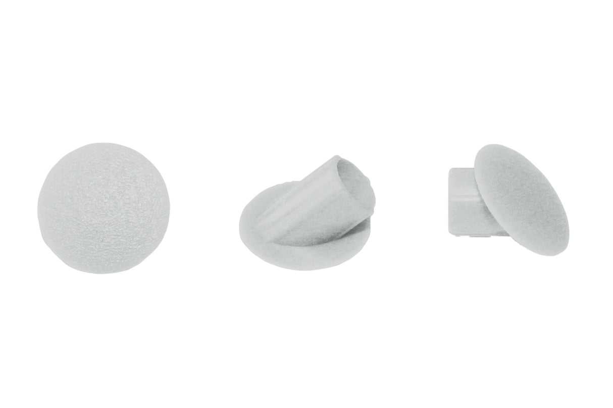 Clamex Abdeckkappe 45°, 100 Stück, RAL 7035 lichtgrau