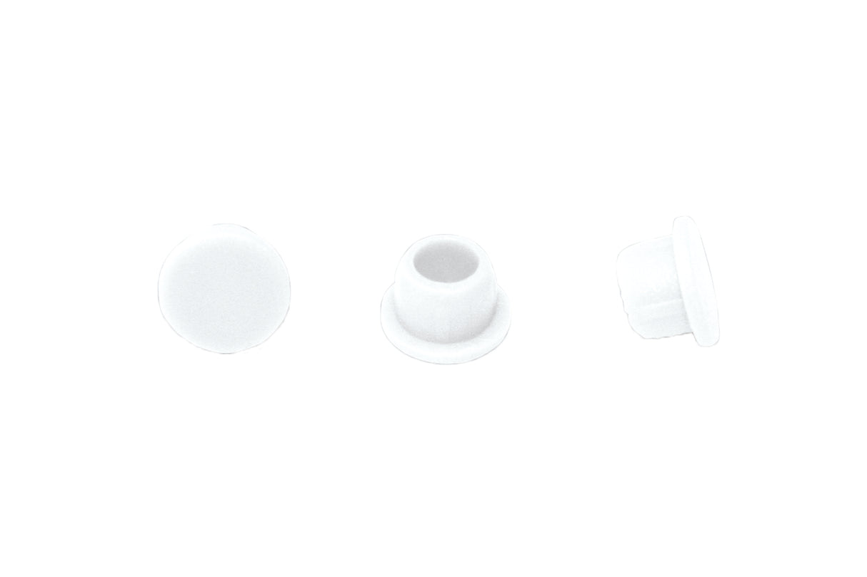 Clamex Abdeckkappe, 100 Stück RAL 9010 reinweiss