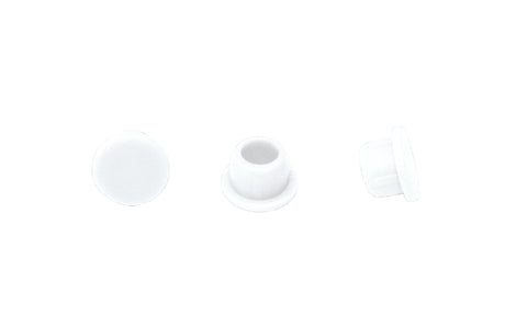 Clamex Abdeckkappe, 100 Stück RAL 9010 reinweiss