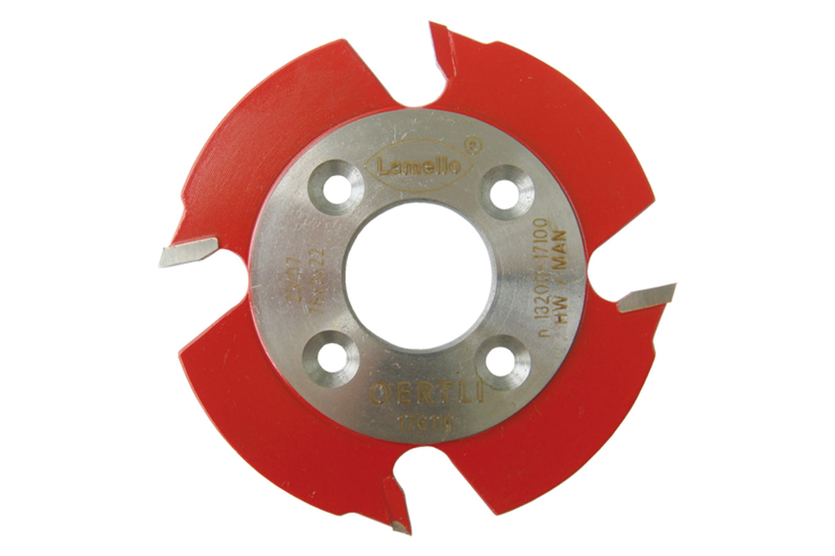 Nutfräser für Nutfräsmaschine, HW, Ø78x3xØ22 mm, Z4, NL 4