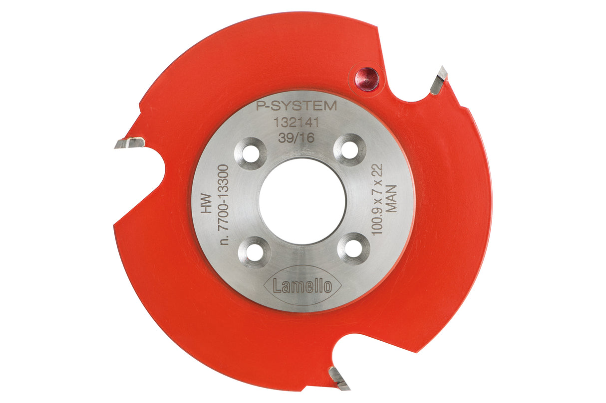 Zeta P2, P-System Nutfräser, HW, Ø100.9x7xØ22 mm, Z3, NL 4