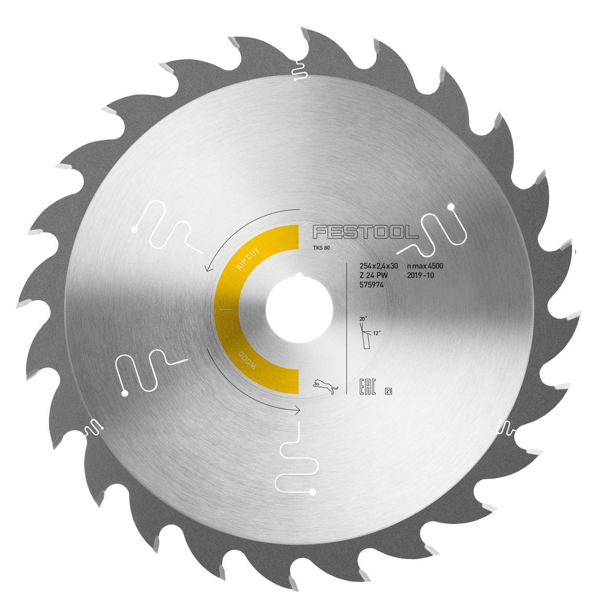Kreissägeblatt HW 254x2,4x30 PW24