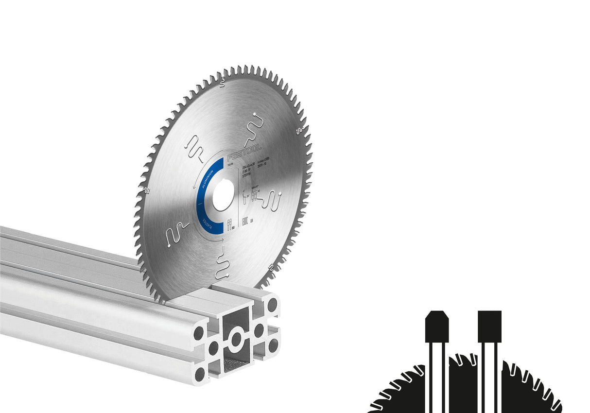 Kreissägeblatt HW 254x2,4x30 TF80 A