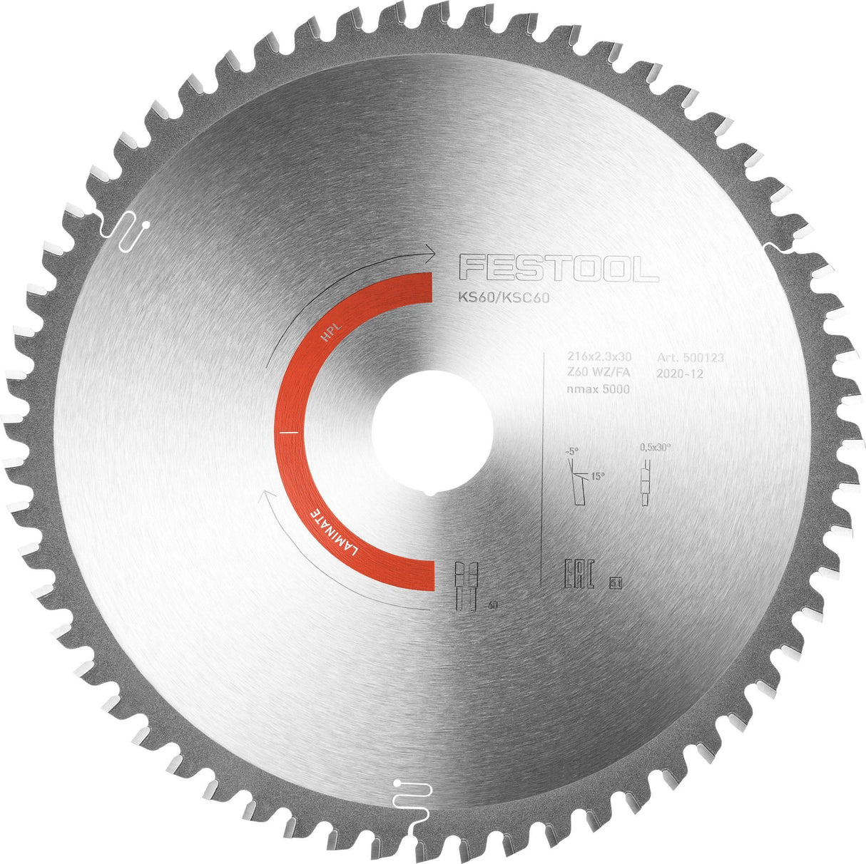 Kreissägeblatt 216x2,3x30 WZ/FA60